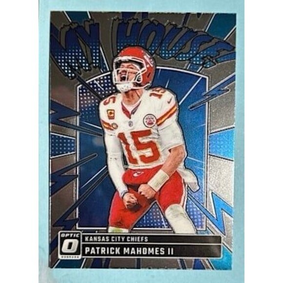 Patrick Mahomes II-2024 Panini Optic MY HOUSE card# 1 - Picture 1 of 3